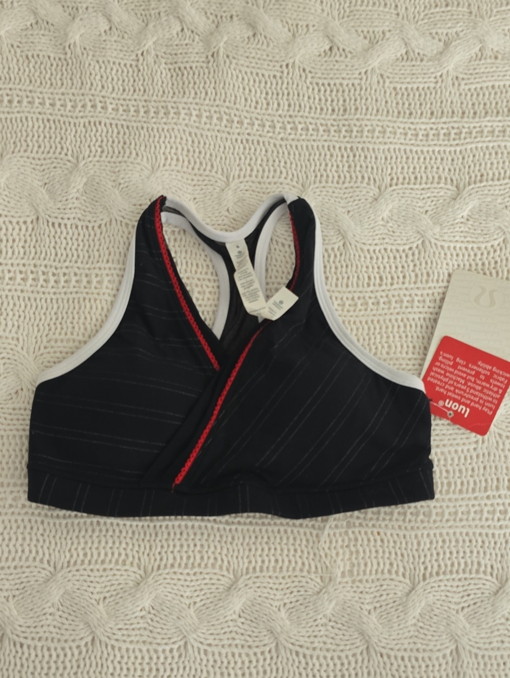 lululemon athletica Not So Deep V Bra S6 Nwt